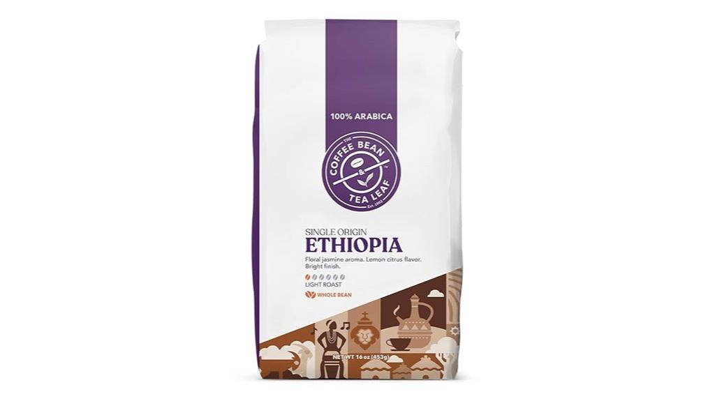 ethiopian yirgacheffe whole beans