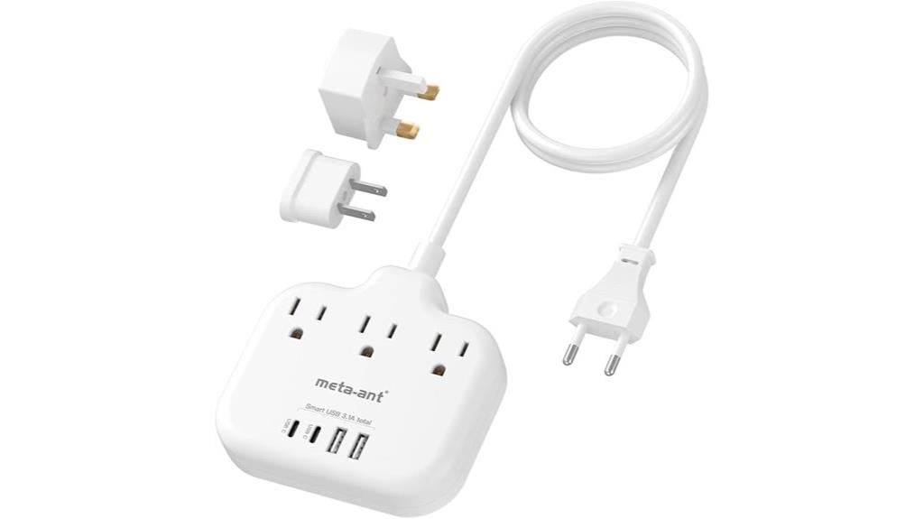 european plug with us outlets
