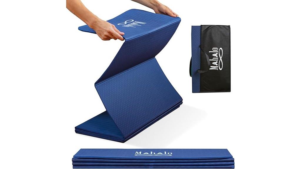 foldable 6mm yoga mat