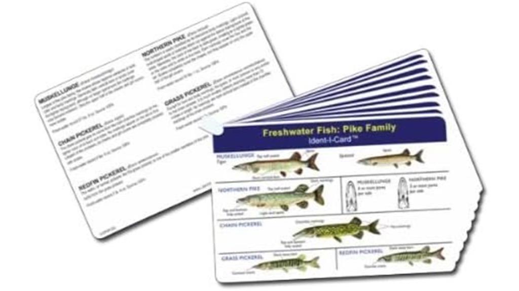 freshwater fish identification cards