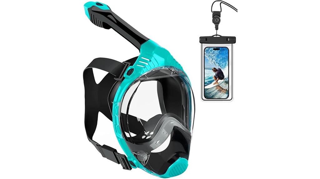 full face snorkel mask