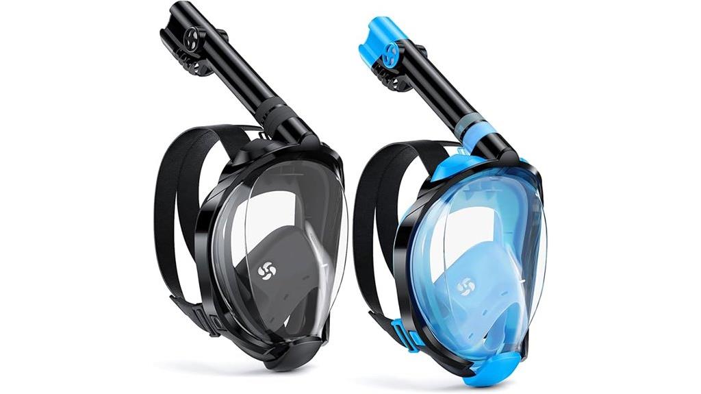 full face snorkel mask