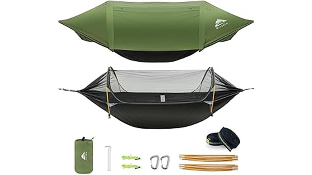 hammock tent with mosquito net