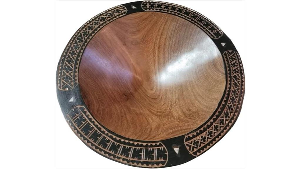 hand carved fijian kava bowl