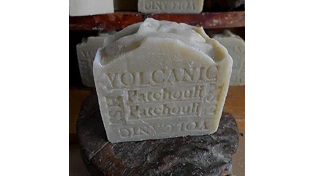 handcrafted volcanic ash soap