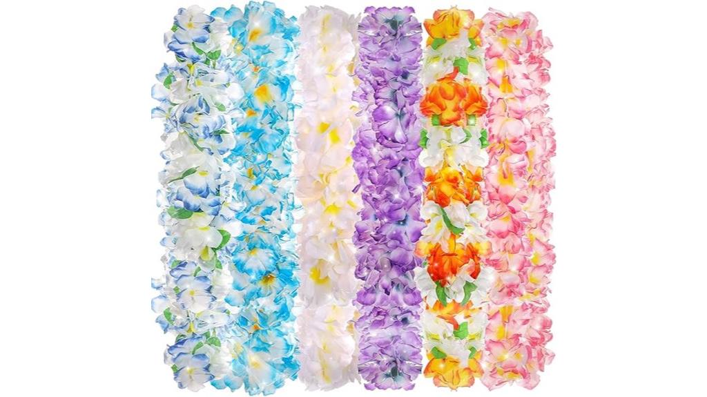 hawaiian flower leis