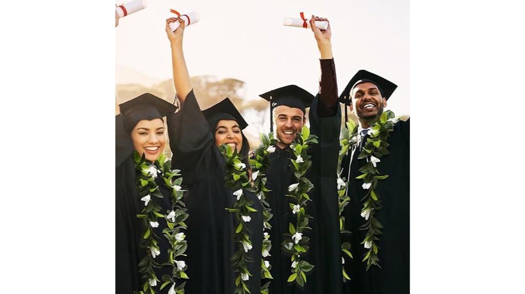 hawaiian lei garland set