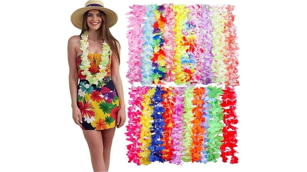 hawaiian lei party decorations