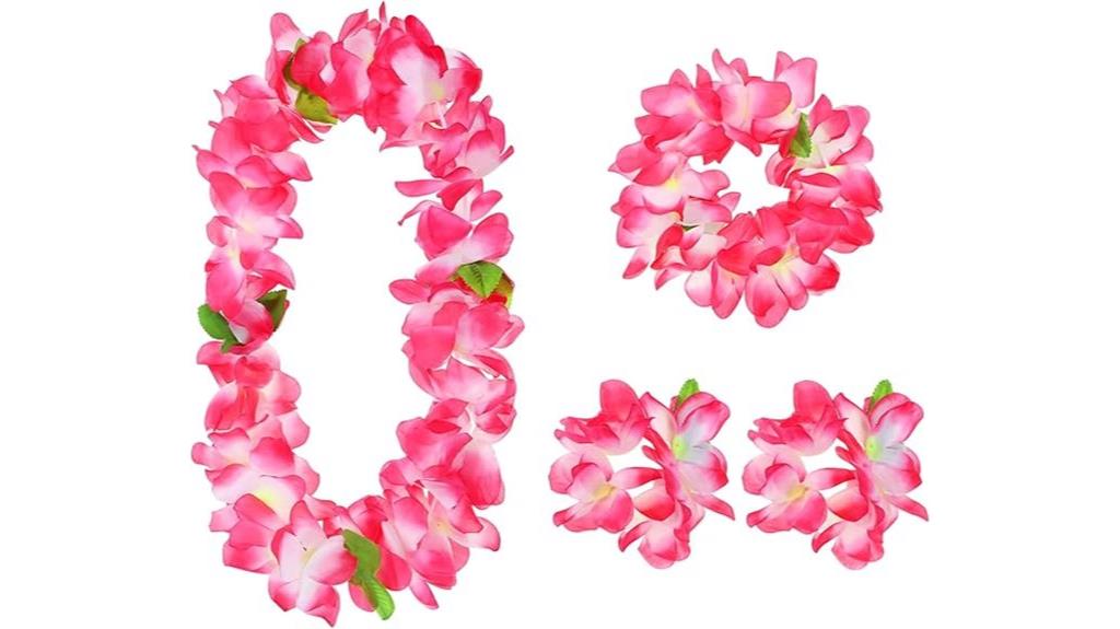 hawaiian luau party leis