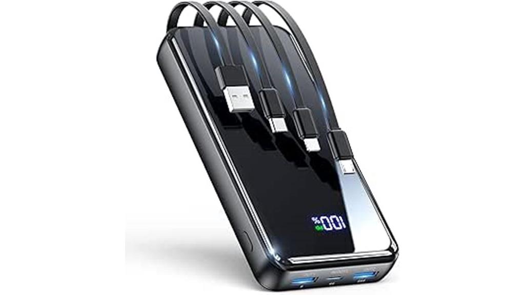 high capacity built in cables
