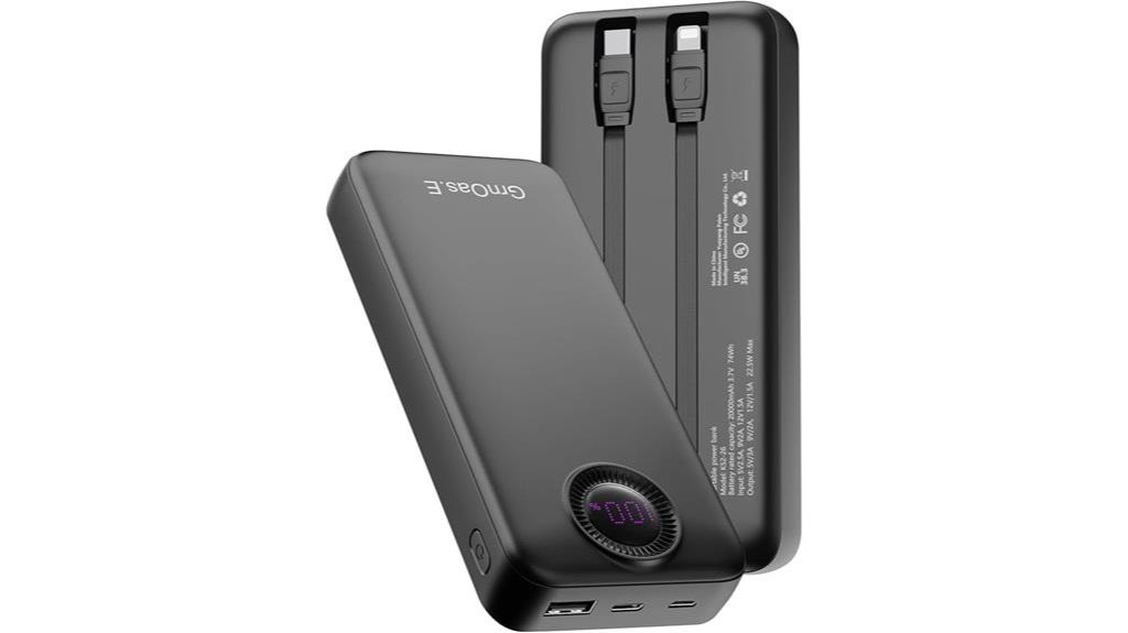 high capacity fast charging power bank