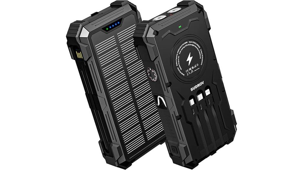 high capacity solar charger