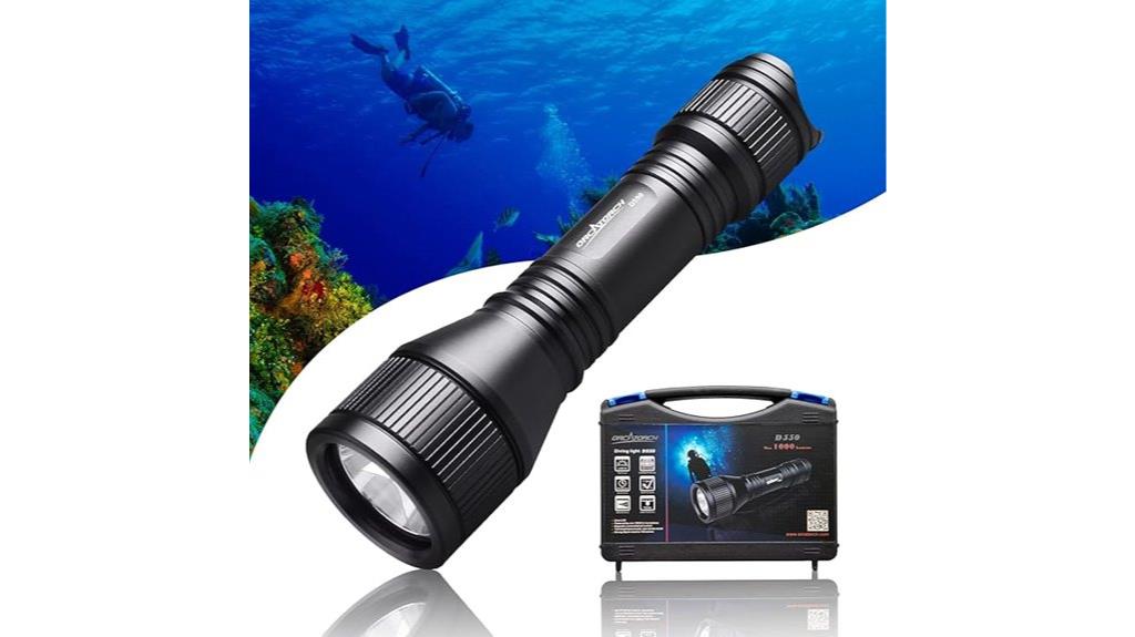 high intensity dive torch