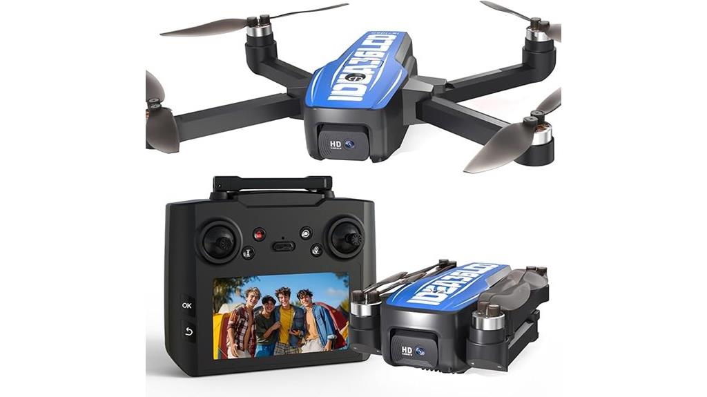 high resolution foldable gps drone