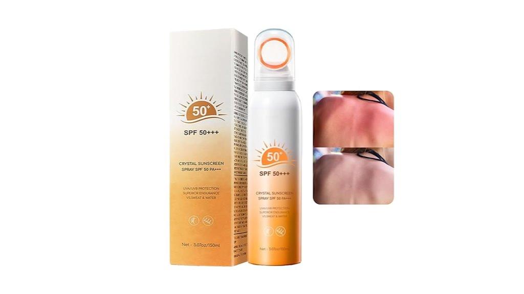 high spf reef safe spray