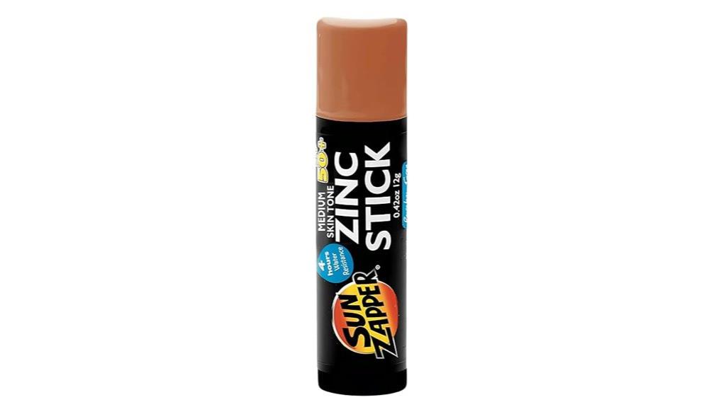 high spf zinc sunscreen stick