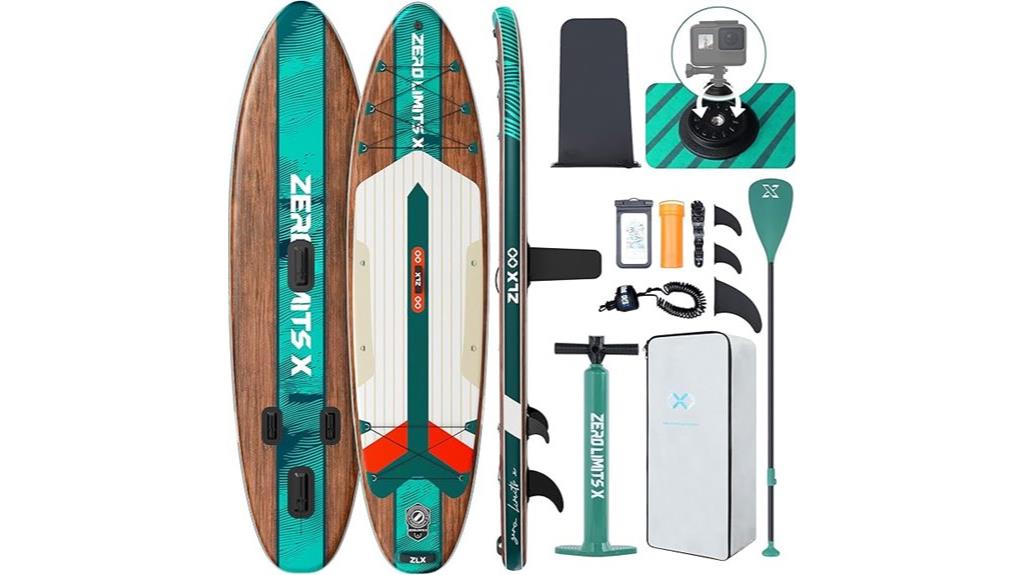 inflatable 106 sup paddle