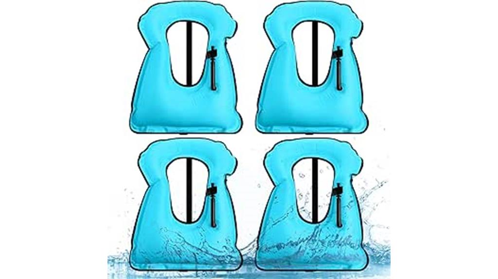inflatable adult snorkel vest