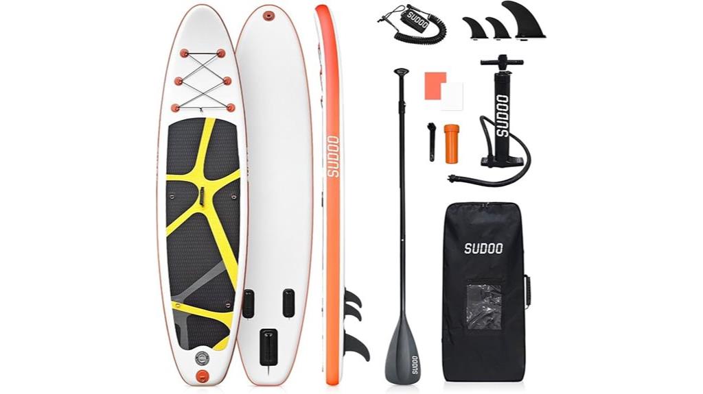 inflatable paddle board set