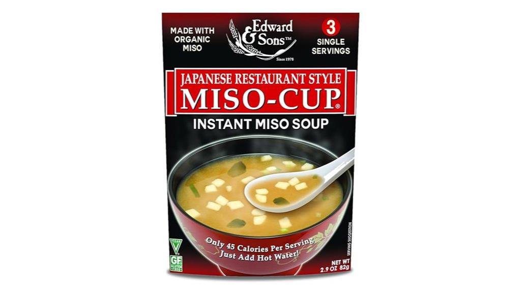instant miso soup packets