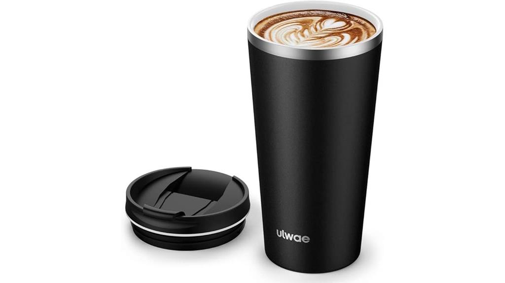 insulated 18oz travel mug