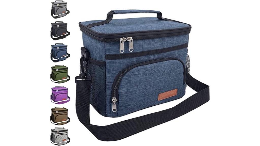 insulated adult lunch bag