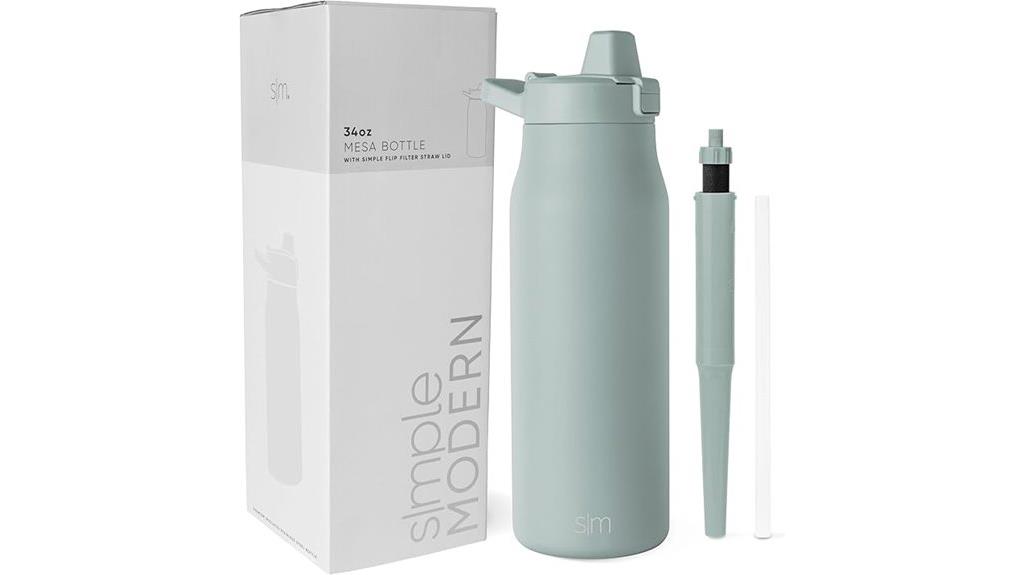 insulated reusable water bottle