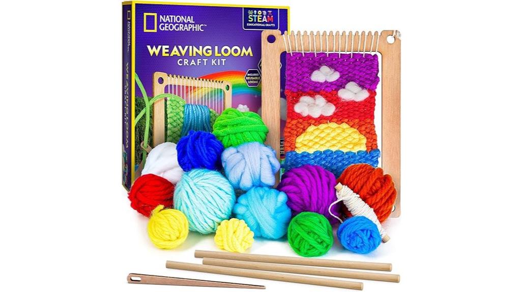 kids weaving craft kit