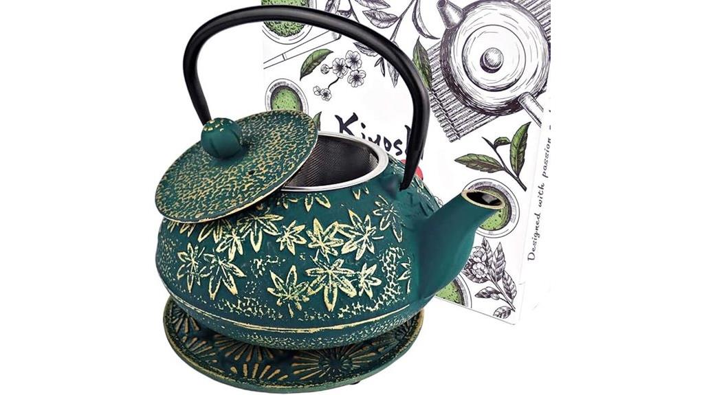 large japanese teapot set