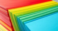 large pack of origami paper
