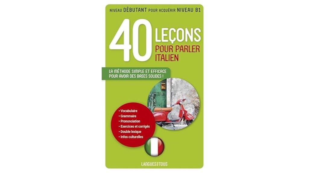 learn italian in 40 lessons