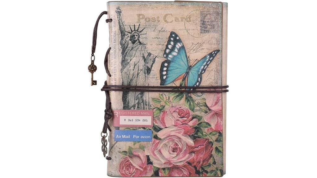 leather travel journal