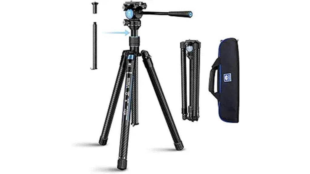 lightweight carbon fiber tripod
