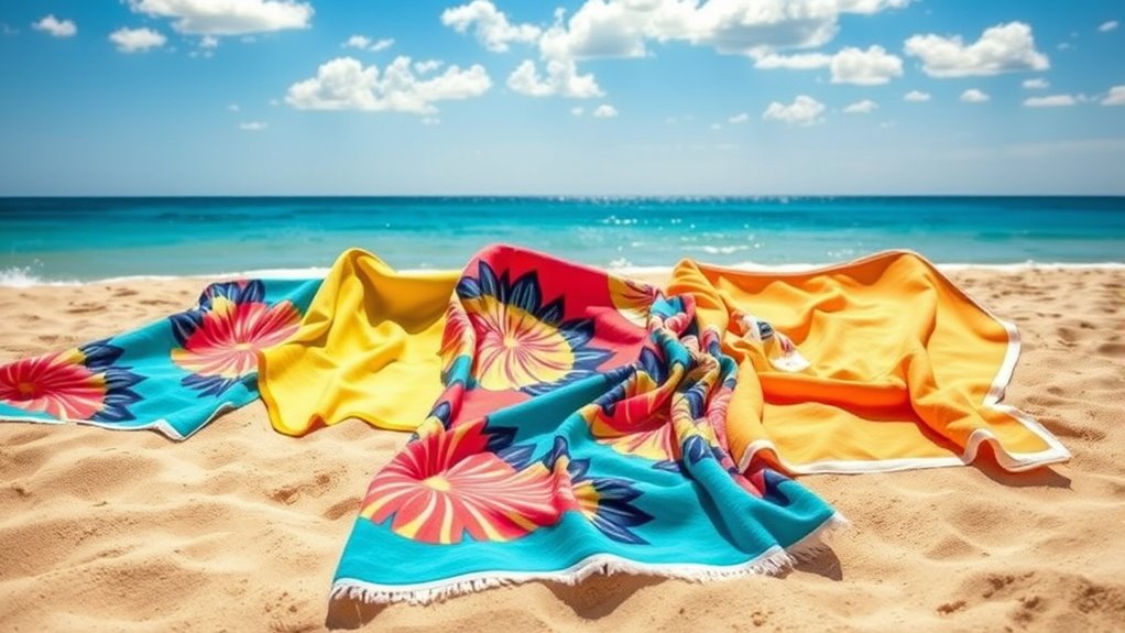 lightweight fast drying beach towels
