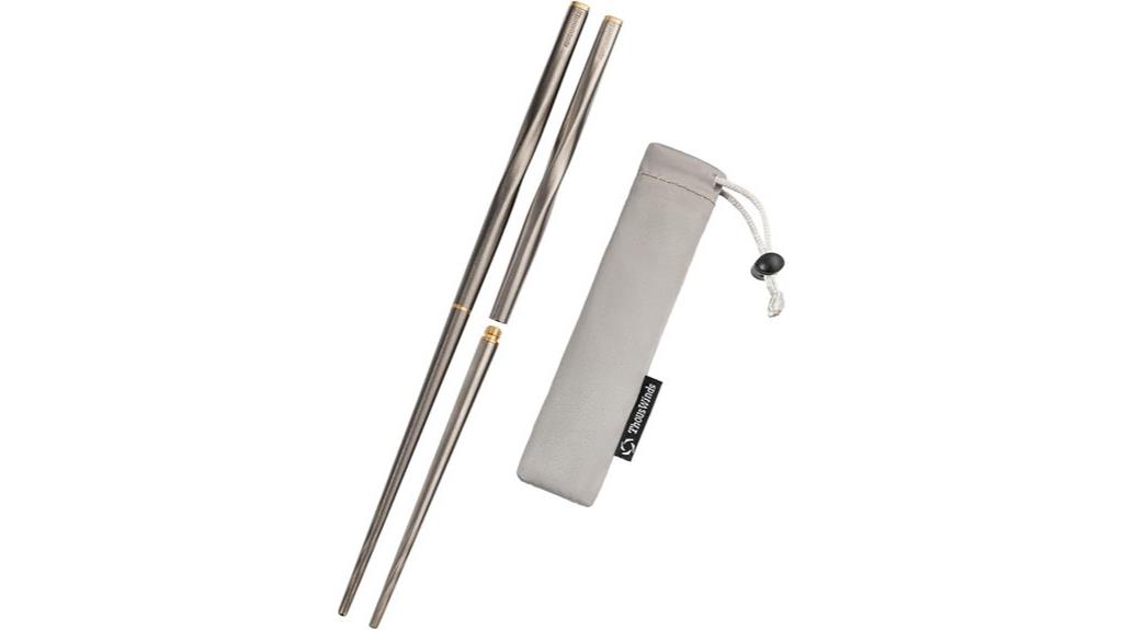 lightweight titanium chopsticks