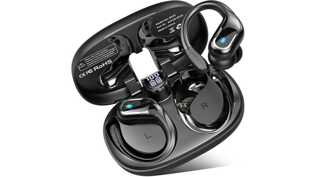 long lasting waterproof bluetooth earbuds