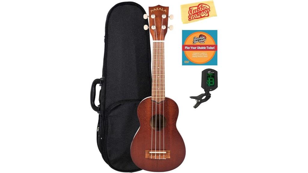makala soprano ukulele bundle