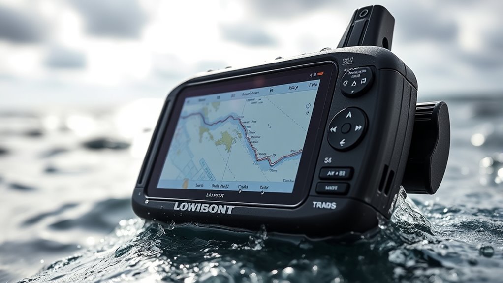 marine gps waterproof features