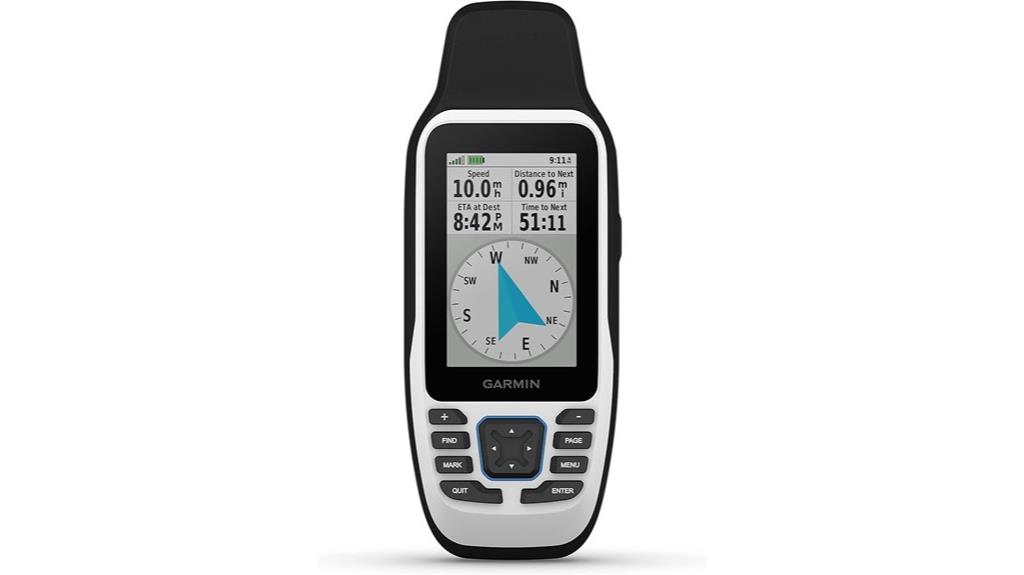 marine handheld gps device