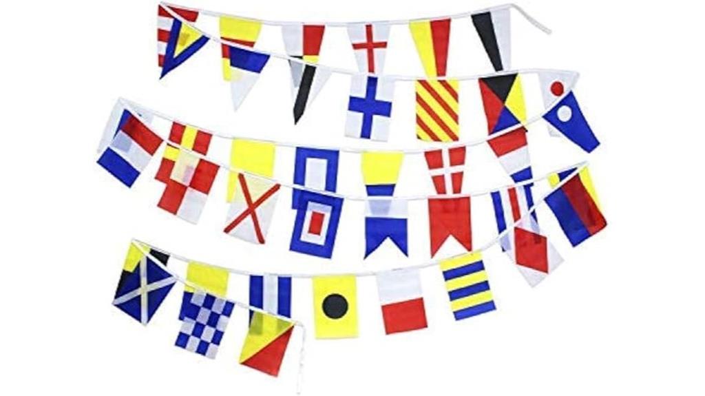 marine signal flag set