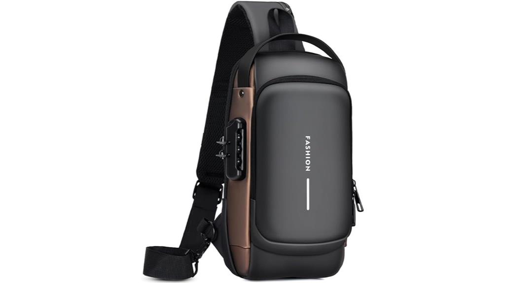 men s anti theft crossbody bag