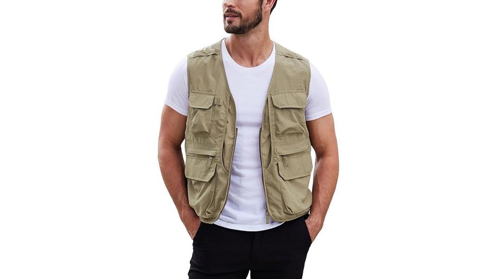 men s fishing utility vest