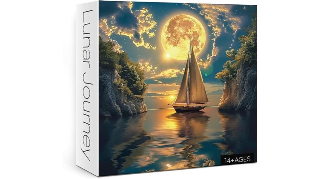 moonlit sailboat puzzle
