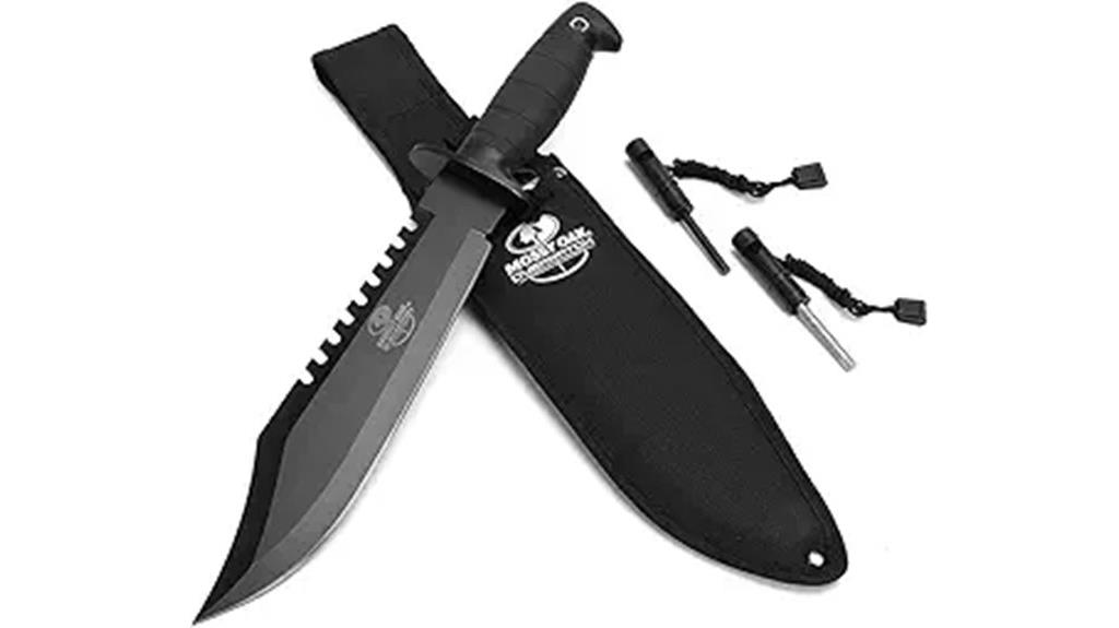 mossy oak knife with sheath
