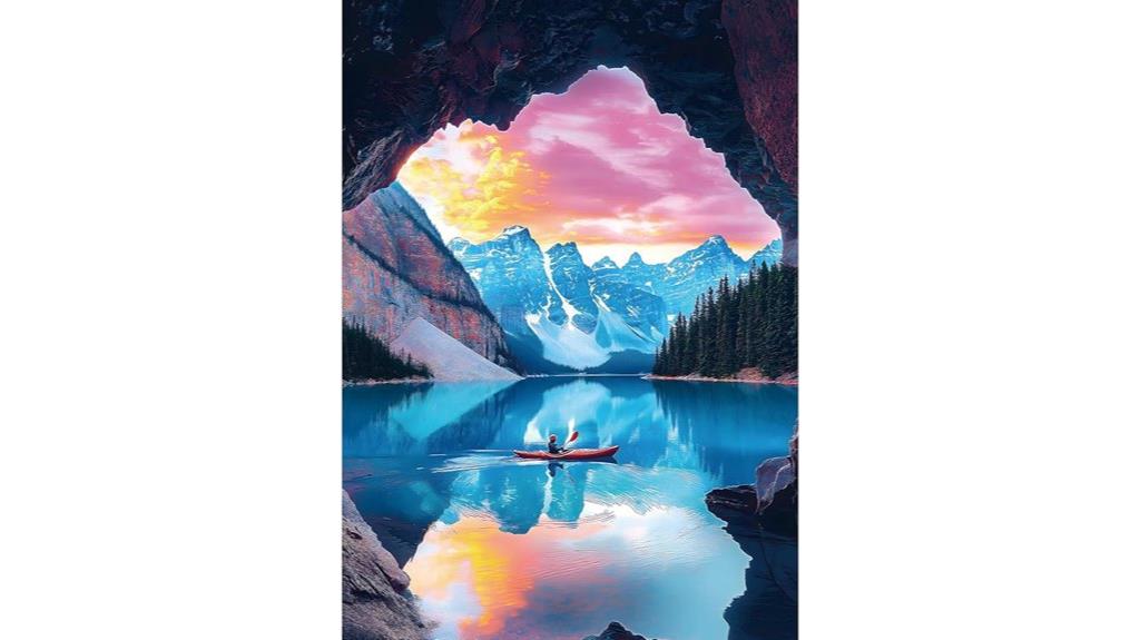 mountain lake landscape puzzle