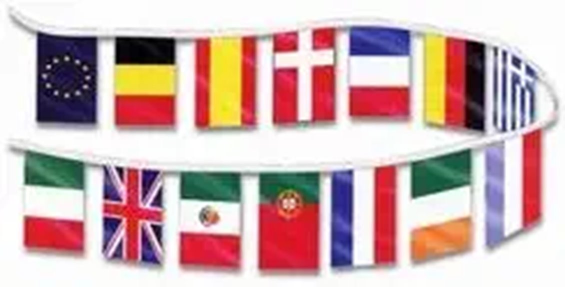 nautical flag banner string