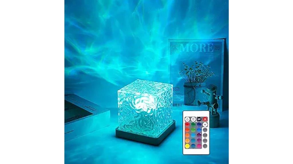 northern lights ocean projector