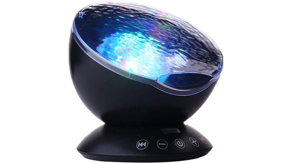 ocean wave projector with remote