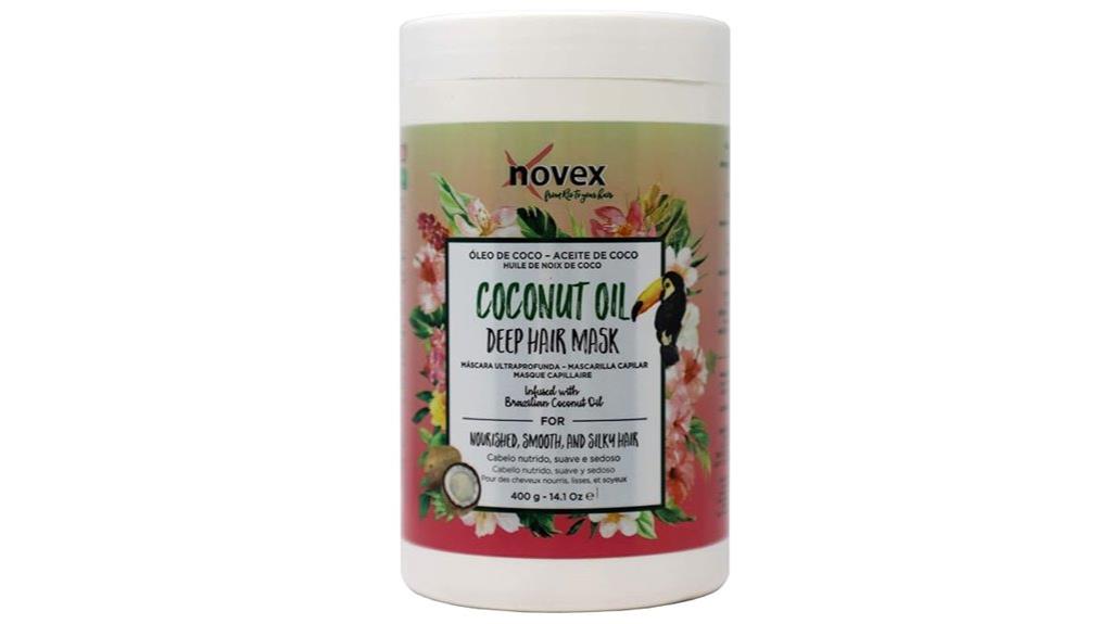 organic coconut hair mask
