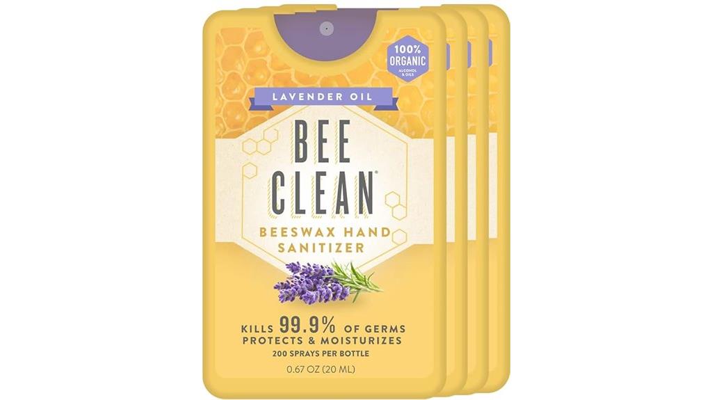 organic lavender hand sanitizer